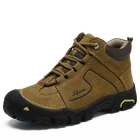 Брендовая Уличная обувь из натуральной кожи, Мужская походная обувь, водонепроницаемые походные ботинки, зимние кроссовки, обувь для альпинизма