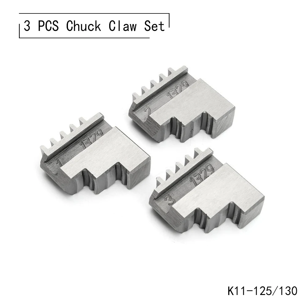 Трехкулачковые зажимные губки серии K11/3 шт. в комплекте/дополнительные
