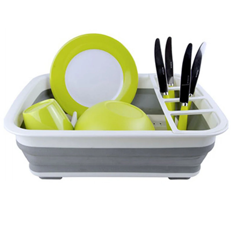 Корзина для хранения фруктов 40*30 см корзина овощей и Складная дуршлаг