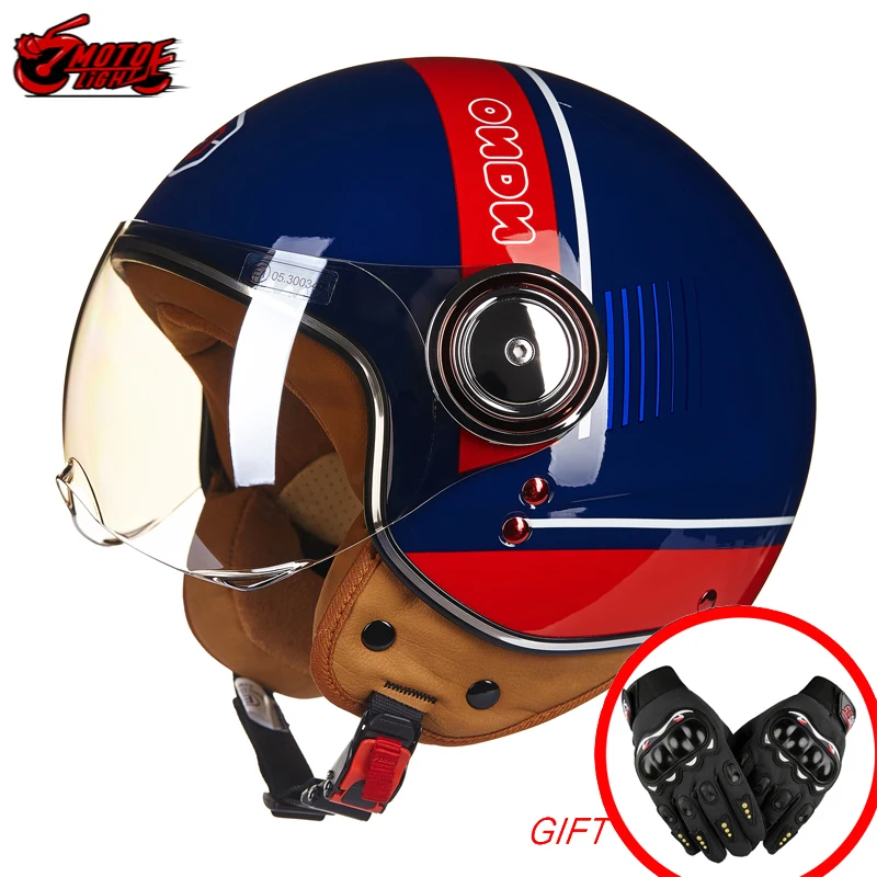 Мотоциклетный шлем BEON Chopper 3/4 винтажные шлемы мотоциклетный каска для мужчин и