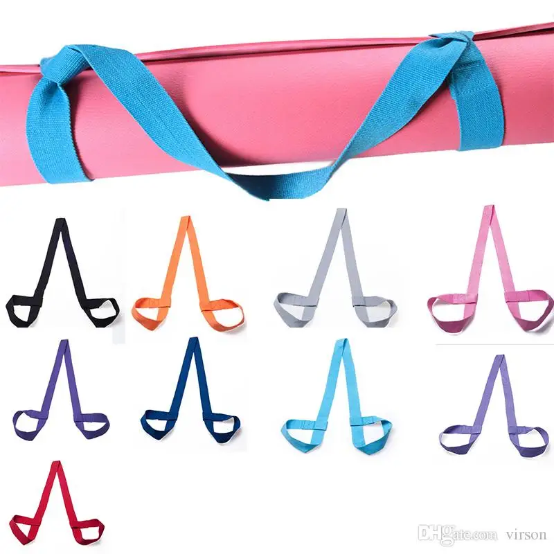 Йога регулируемый плечевой ремень Коврик для йоги слинг носитель переноски