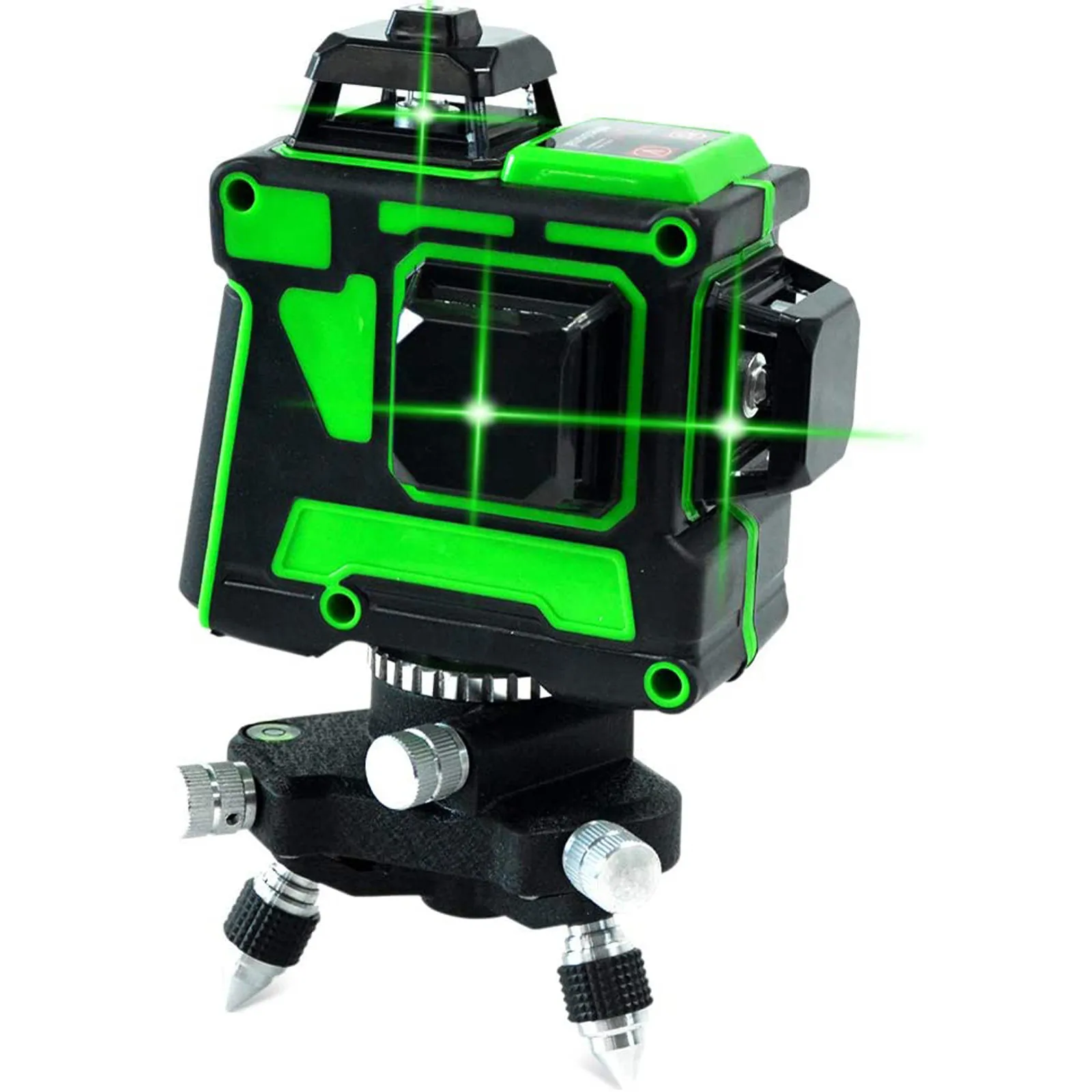 Лазерный 3d уровень 12 линий мощный светильник цифровой дисплей 360 °