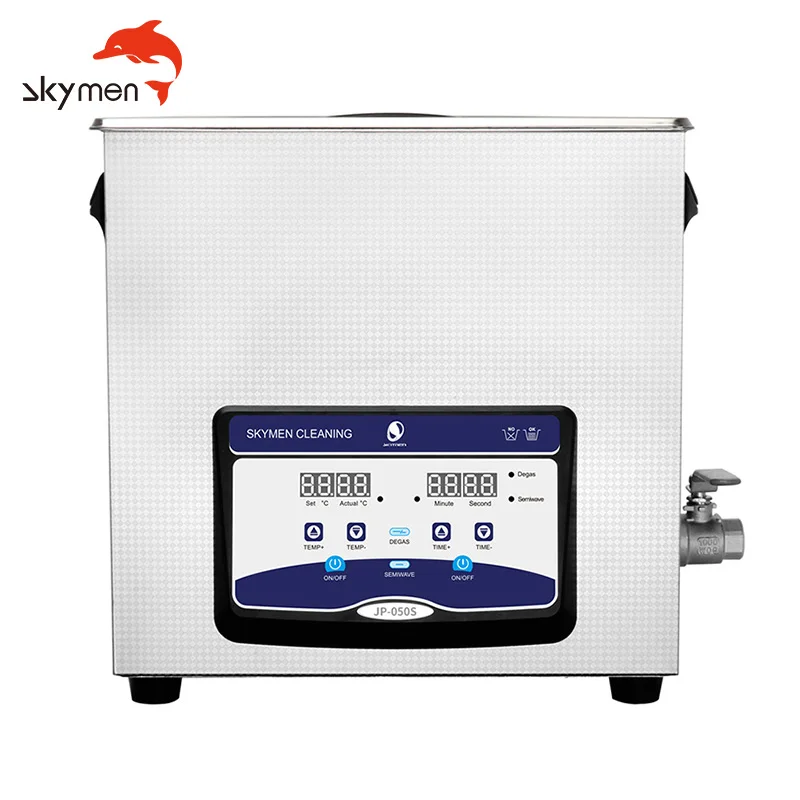 

SKYMEN Ultrasonic Cleaner 14.5L 240W 110/220V Washing For Pipeline Optical Glass Hardware Medical Auto Parts