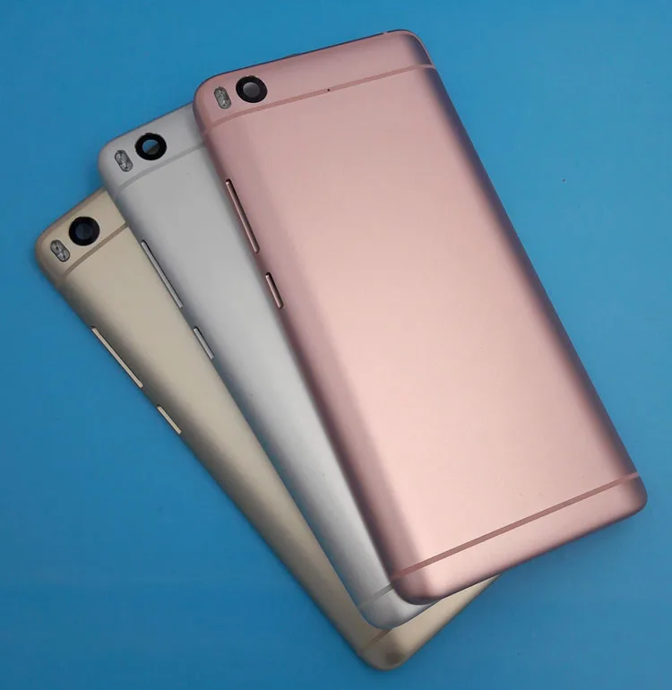 Для 5 15 &quotXiaomi 5S M5S Mi5S mi задняя крышка аккумулятора + вспышка боковые клавиши для
