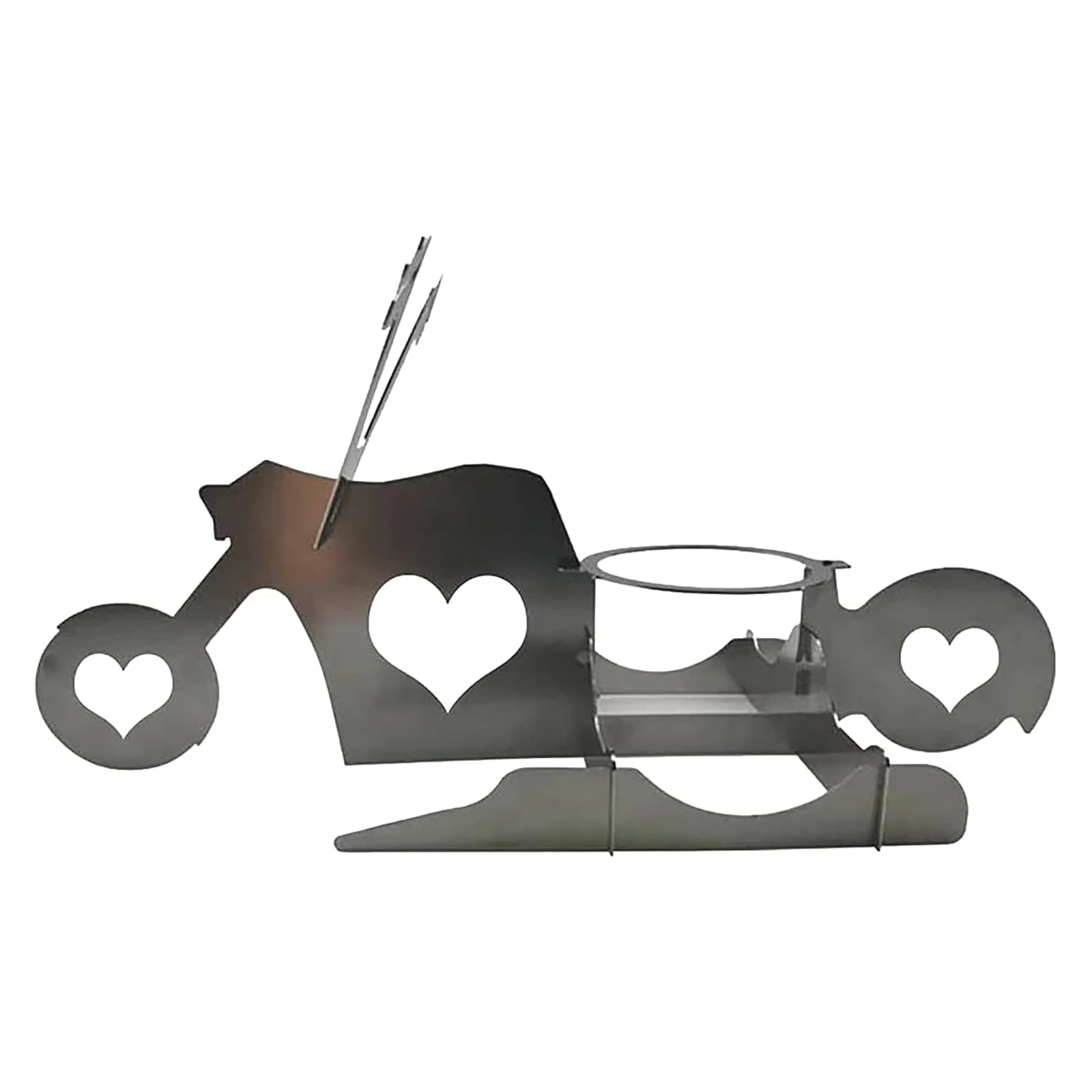 

Stainless Steel Grill Beer Can Chicken Stand For Camping Family Gathering and Holiday Roast Rack XKW