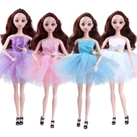 30cm doll clothes 16 bjd body princess high quality dress fashion casual accessories diy dress up clothes dolls for girl