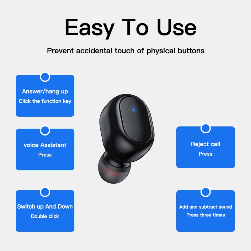 TWS Bluetooth-наушники для Xiaomi Redmi беспроводные наушники Bluetooth Hi-Fi наушники-вкладыши