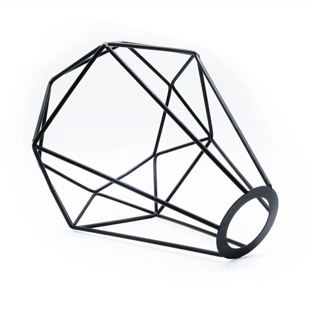 1 шт. Винтаж железная лампа гвардии зажим лампы клетка абажур потолочная