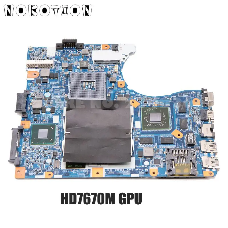 NOKOTION A1898130A 1P-0127500-8010 MBX-276 для SONY Vaio SVE14 SVE14A E14135YCW Материнская плата ноутбука HM76 DDR3 HD 7600 м GPU