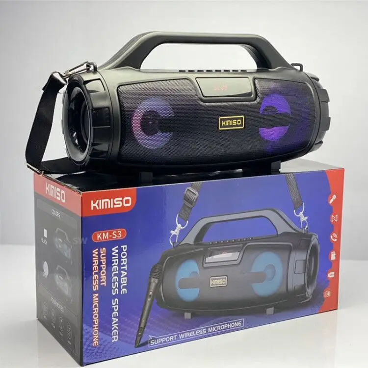 

Portable Speaker Wireless Bluetooth Speakers 4Dstereo Soundbar Outdoor Sports Waterproof column Music center system caixa de som