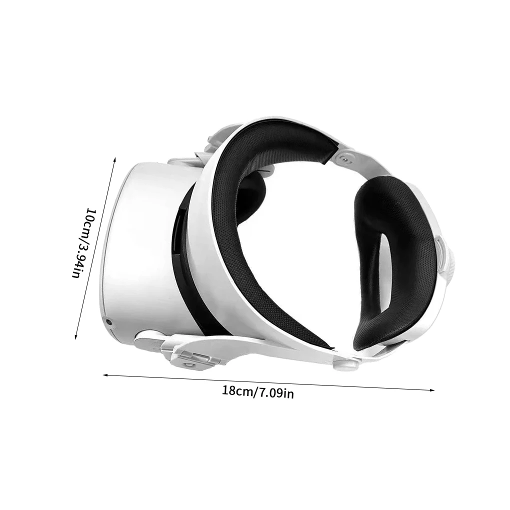 

Upgrade Halo Strap for Oculus Quest 2 Halo Strap Improve Plate Comfortable Forehead Support 100% Fit Quest2 VR Accessories