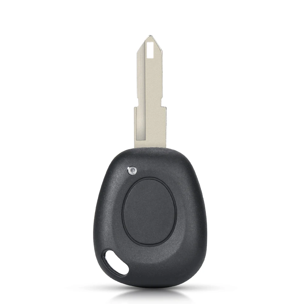 KEYYOU новый 1-кнопочный брелок с дистанционным управлением, чехол с необрезанным лезвием для Renault Megane Scenic Laguna Espace Clio, сменный чехол
