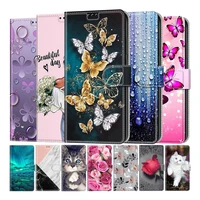 colored painted magnetic flip wallet case for samsung galaxy a6 a7 a8 2018 a510 a520 a10 a20 a30 a40 a50 a70 a71 ard slots cover