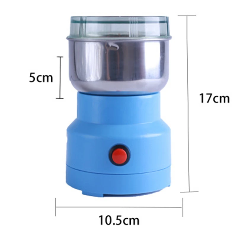 

Mini Electric Food Chopper Processor Mixer Blender Pepper Garlic Seasoning Coffee Grinder Extreme Speed Grinding Kitchen Tools