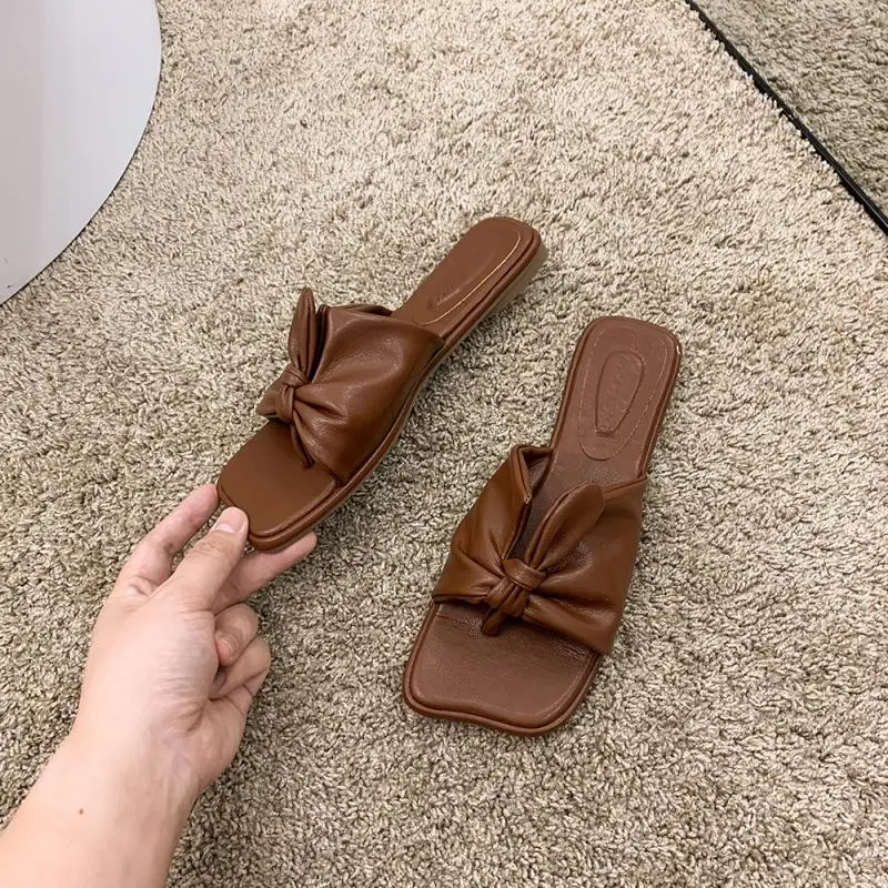 

Summer Slippers for Women's Shoes Summer New 2021 Fashion Women Casual Shoes Woman Slippers Ladies Beach Slides Flats Fashion 39