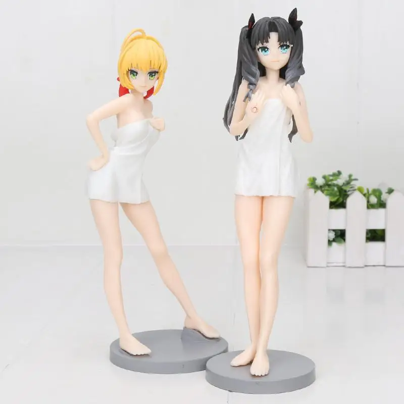 

15-21cm Anime Figure Fate Stay Night Saber Action Figure Fate Grand Order PVC Action Figure Collection Model Kids