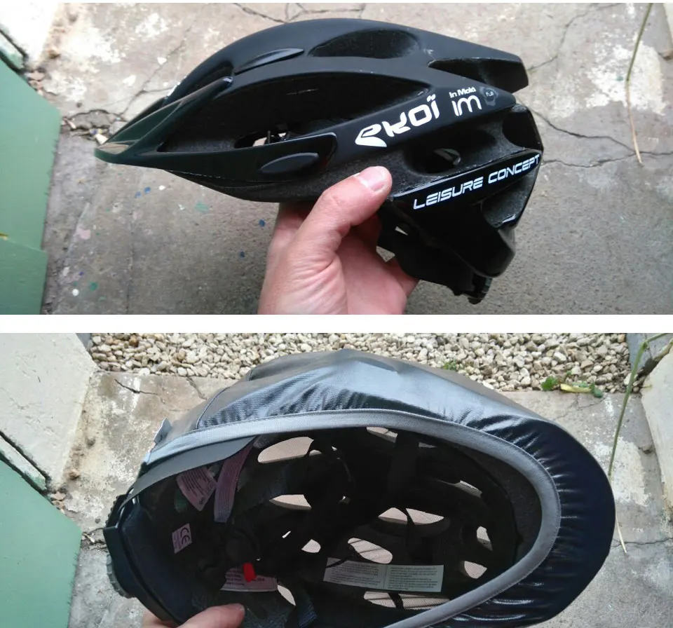 LOCLE 6 цветов ветрозащитные чехлы на велосипедные шлемы Горная дорога MTB велосипедные защитные шлемы Спортивные Водонепроницаемые велосипедные шлемы