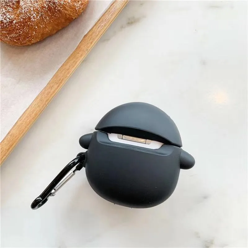 3D чехол для наушников с рисунком пингвина Airpods 2 силиконовый милый Apple Air Pods 1 Чехол