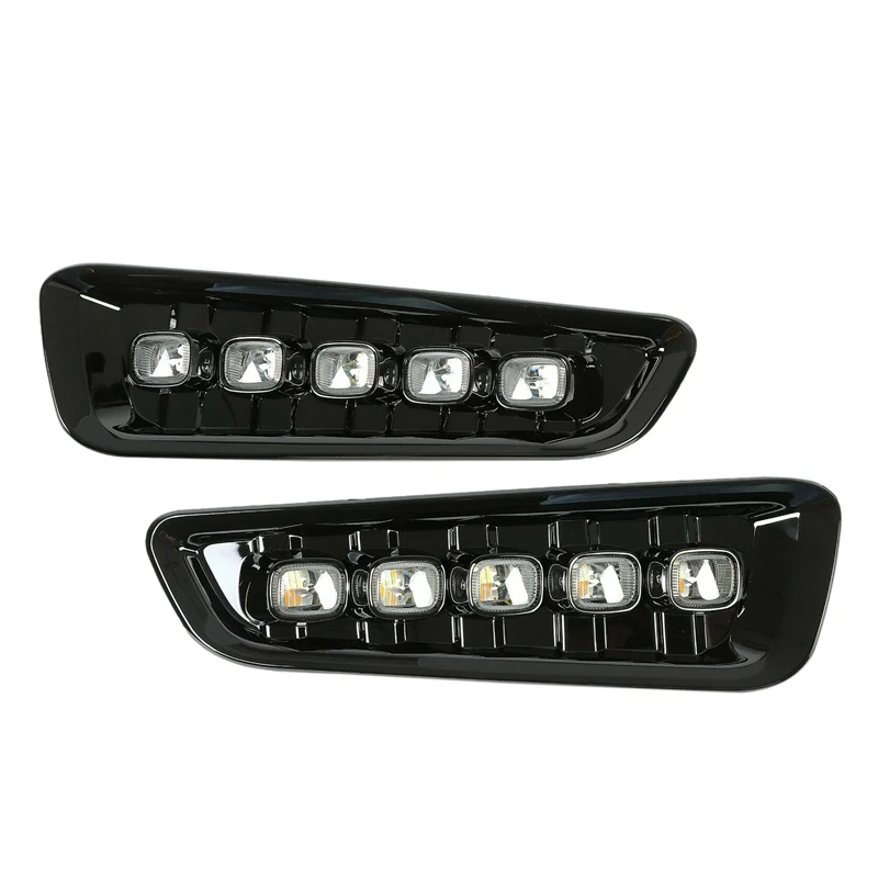 

Car Fog Lights with Switchback LED Turn Signals Daytime Running Light for Ford F150 Raptor 2016 2017 2018 2019
