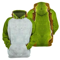 skin frog mens hoodies casual cosplay animal spring unisex harajuku zip hooded pullover funny womens sweatshirt 2021 new