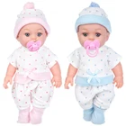 Кукла новорожденная белая виниловая, 12 дюймов, с лысой головой