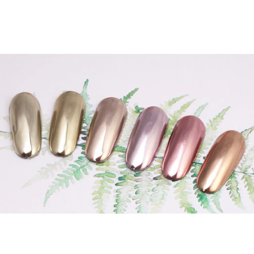 1 коробка золотистые Блестящие Блестки для ногтей модные ногтей|Акриловые