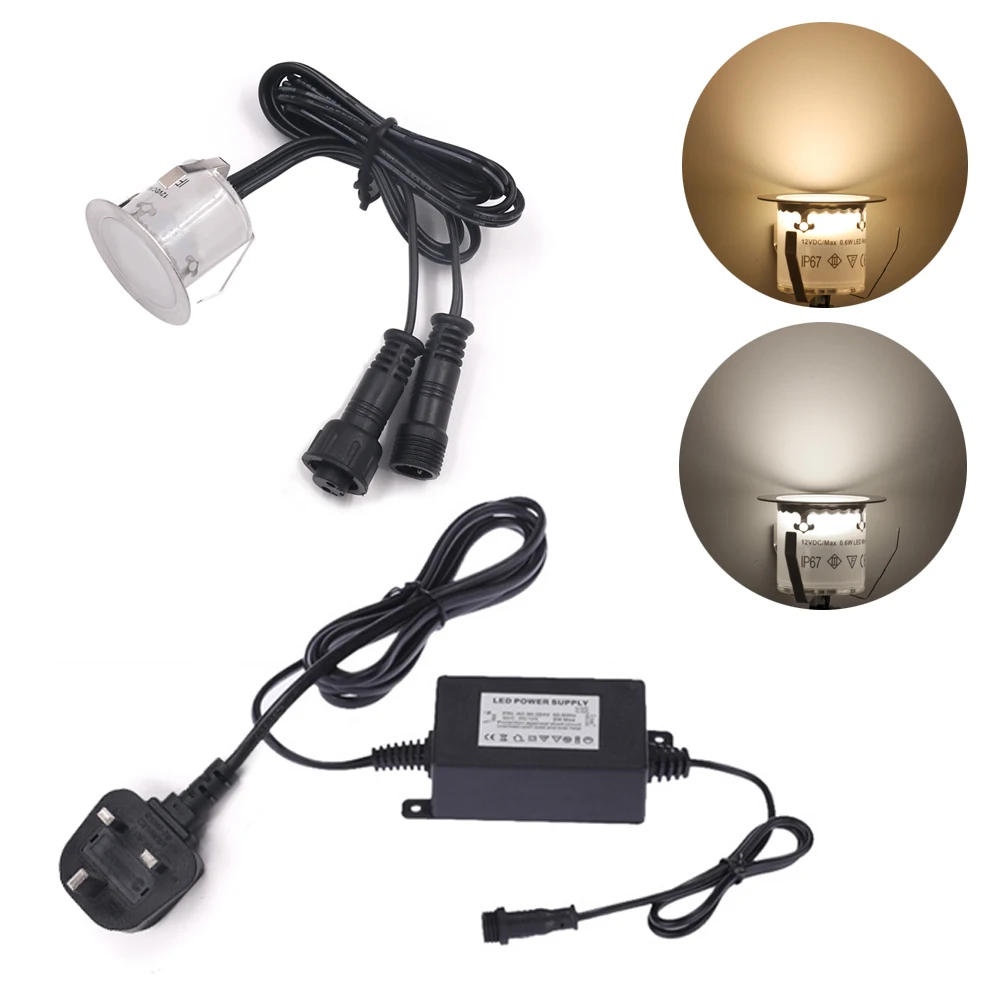 IP67 Водонепроницаемый светодиодный светильник 12 В DC из нержавеющей стали