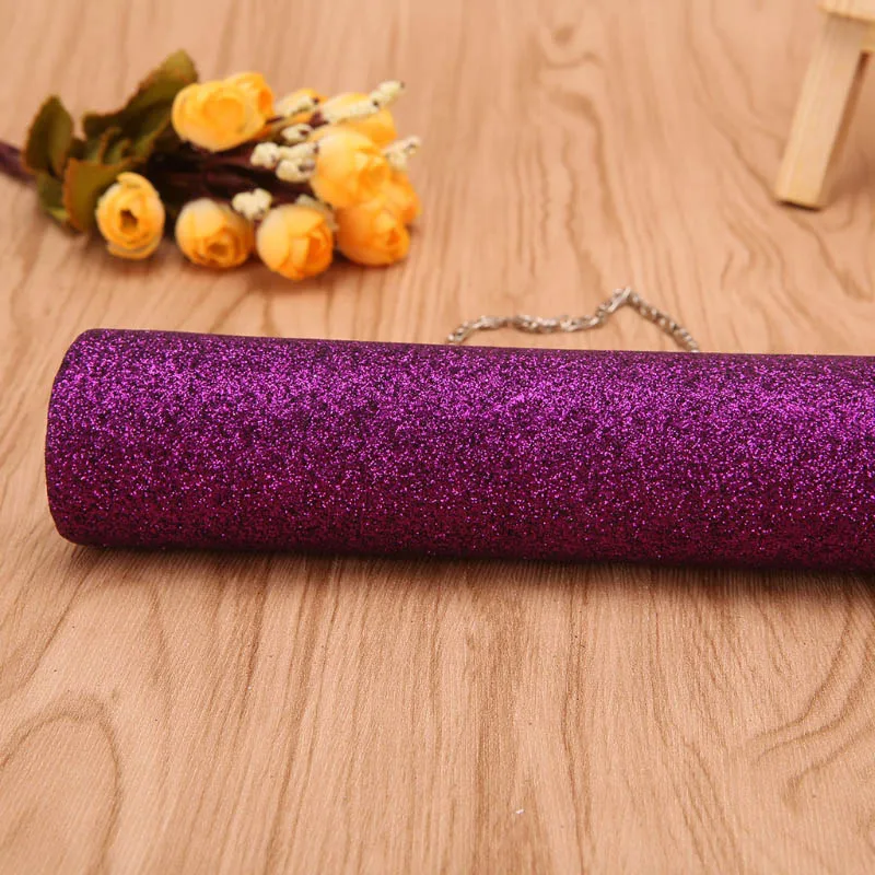 Женский Блестящий клатч кошелек вечерняя сумка через плечо (фиолетовый)|Вечерние
