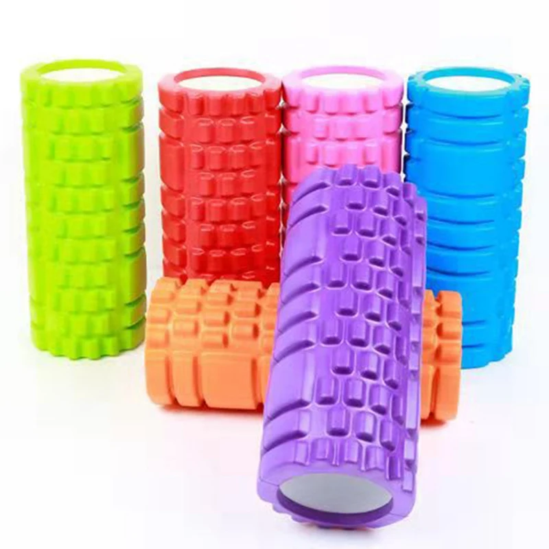 

30cm Yoga Column Gym Fitness Foam Roller Pilates Yoga Exercise Back Muscle Massage Roller Soft Yoga Block Drop Shipping