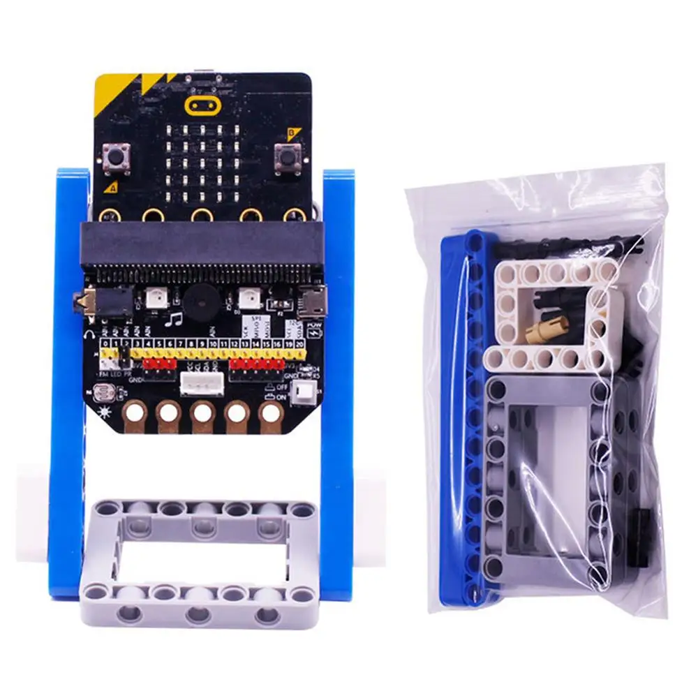 Для Micro:bit Basic:Bit IO Плата расширения горизонтального типа Pinboard Microbit Python макетная