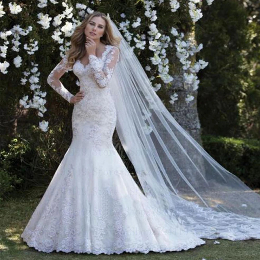 Роскошные 3D с цветочным принтом в богемном стиле Русалочка Платья для свадебной