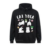 dog yoga dont hate mediate cat yoga namaste custom simple style man hoodies brand new sweahoodies comfortable anime sweater