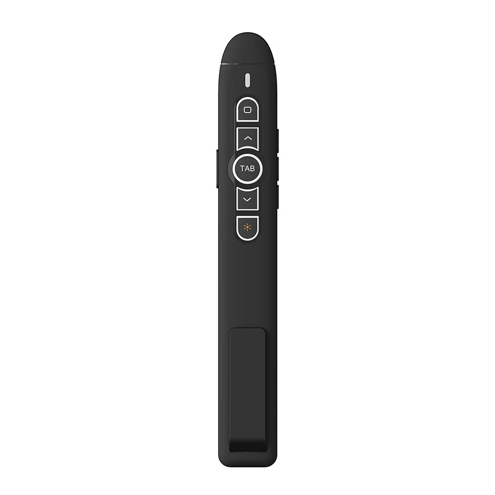 T5 Slide Clicker 2 4G RF беспроводной ведущий с лазерной указкой 20mLong Range remote 200m Красный