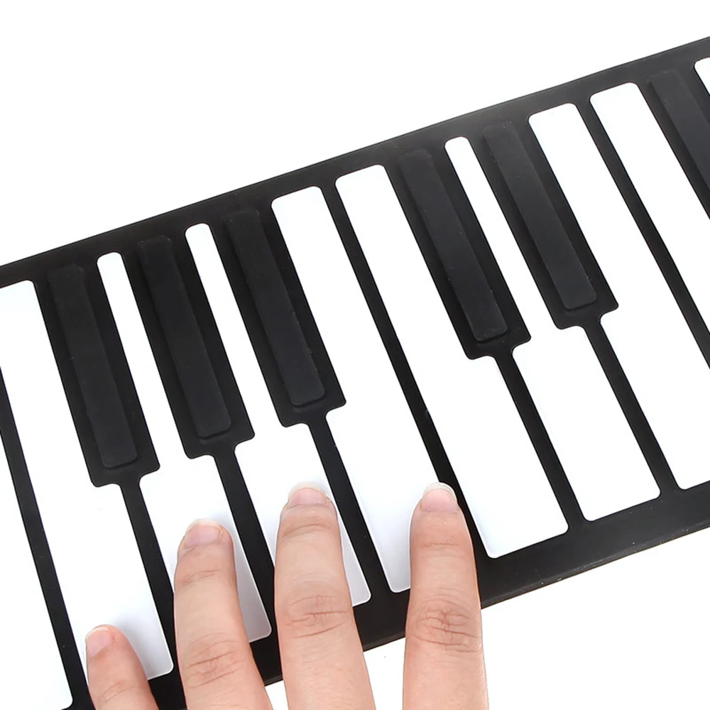 

High Quality USB 88 Keys MIDI Roll up Electronic Piano Keyboard Silicone Flexible Professional Electronic Organ