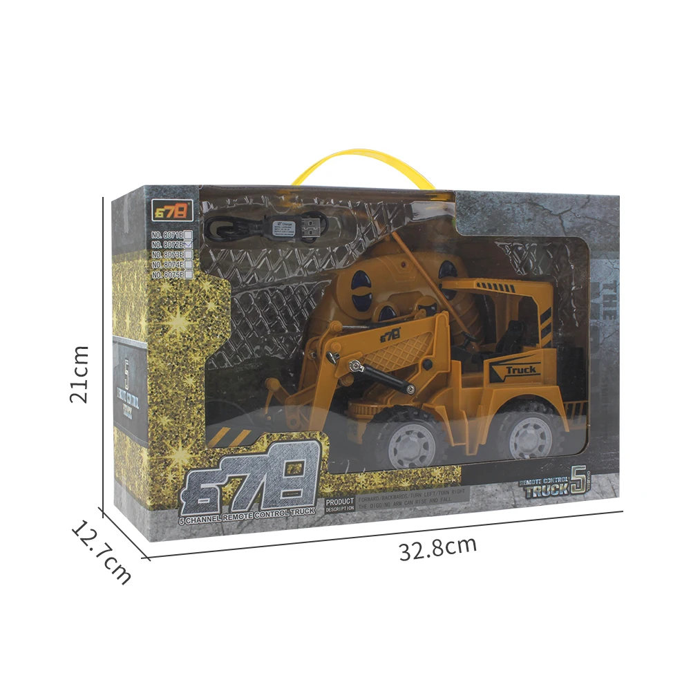 1:24 пульт дистанционного управления Грузовик 5 канальный на батарейках радио