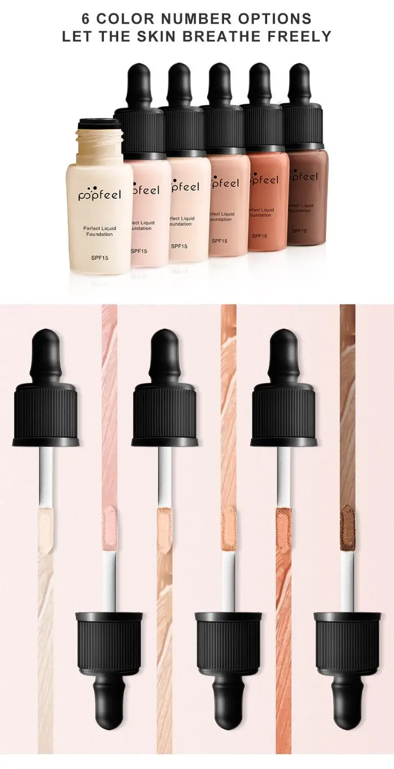 Жидкий тональный крем для осветления цвета лица удаляет черный глаз увлажняет