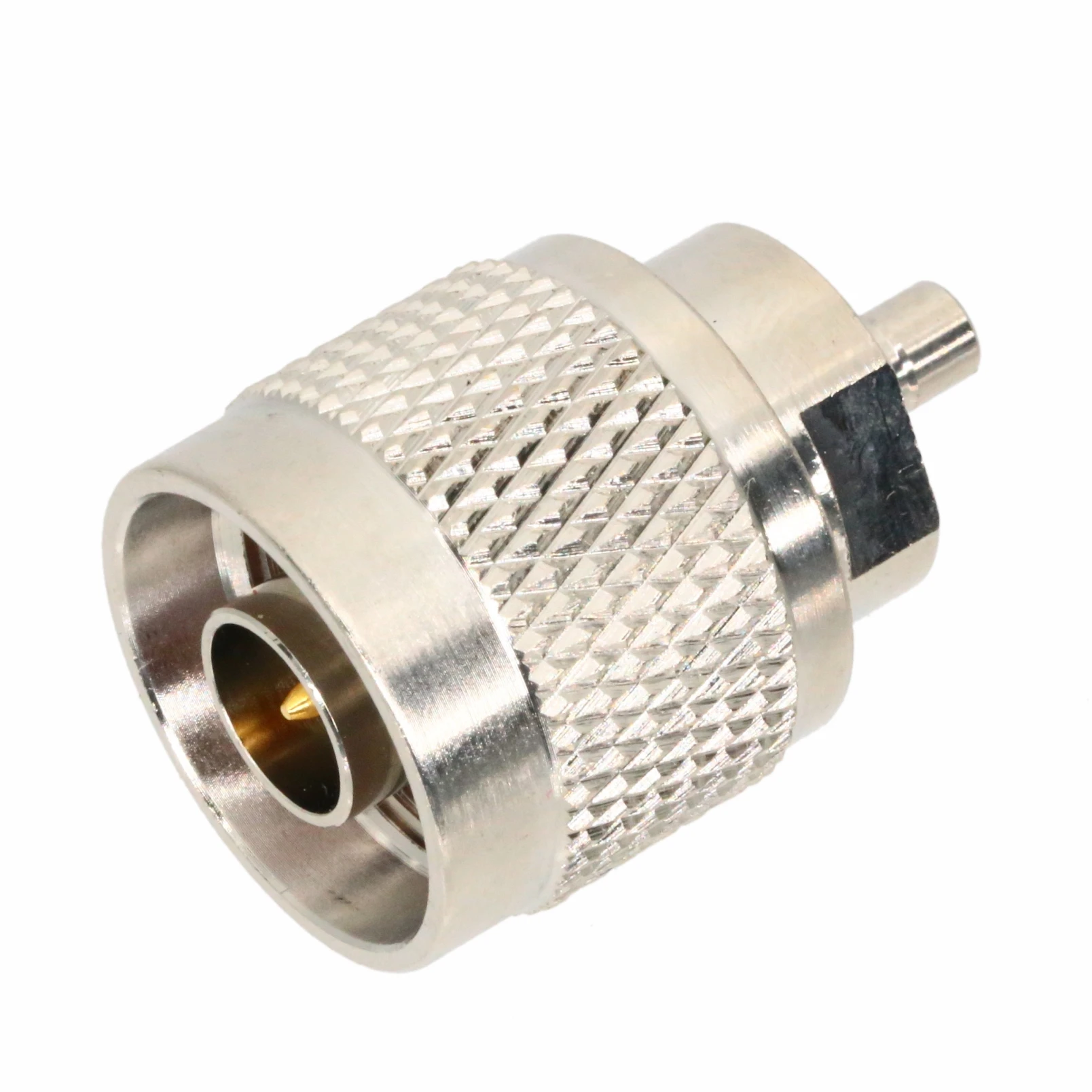 1 шт. переходник со штепсельной вилкой на стандартный коаксиальный