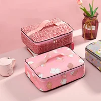 waterproof oxford cloth thermal lunch box bag high capacity portable insulated picnic food bento cooler bags storage container