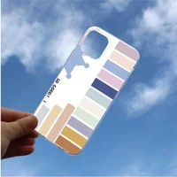 phone case for iphone 6 plus 7 8 8plus 11 pro x xs xr max 5 5s se 2020 soft transparent tpu back cover so good color card shells