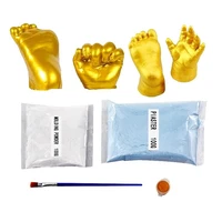 3d stereo baby hand and foot mask souvenir baby hand and foot clone powder model powder