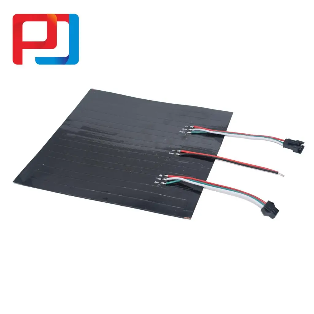 DC5V 8*8 16*16 8*32 пикселей WS2812 цифровой гибкий светодиодный программируемый панельный