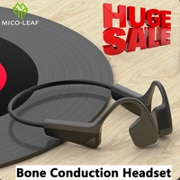 huge sale bone conduction headphones bluetooth 5 0 wireless sports earphones ip56 headsets stereo hands free with microphone