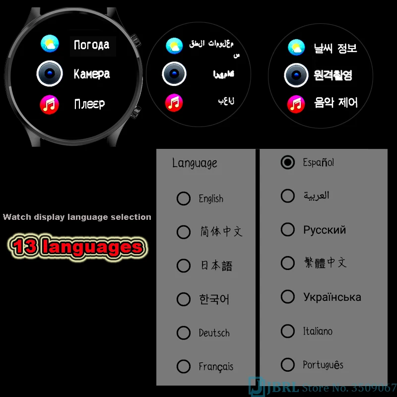 Спортивные Hd Full Touch цифровые часы для мужчин и женщин мужские наручные DIY Dail Bluetooth
