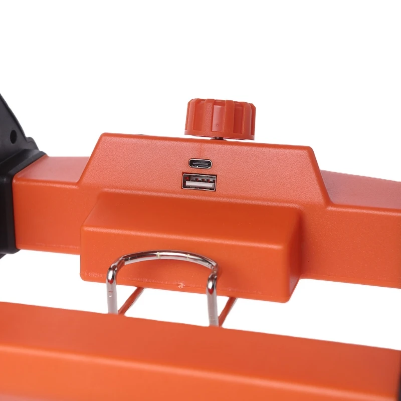 

Camping LED Light USB Rechargeable Portable Work Light Speed Adjustable Rotatable Fan 7800mAh USB Power Bank Desk Fan