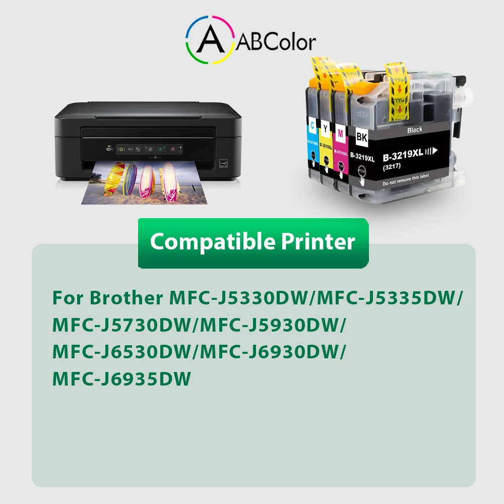 LC3219 LC3219XL для Brother чернильный картридж MFC J5930DW J6530DW J6930DW принтер|Чернильные