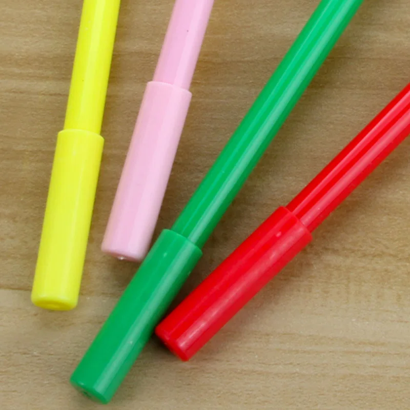 4 шт. Творческий мультфильм прийти на фруктовая гелевая ручка 0 5 мм студенческий