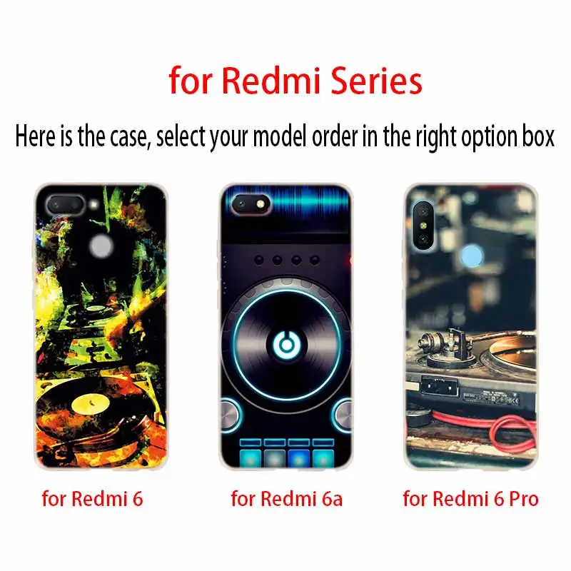 Модный мягкий ТПУ чехол ddj dj music для Xiaomi Redmi Note 11 10 9 8 7 Pro Max 10S 9S 9T 8T 4G | Мобильные