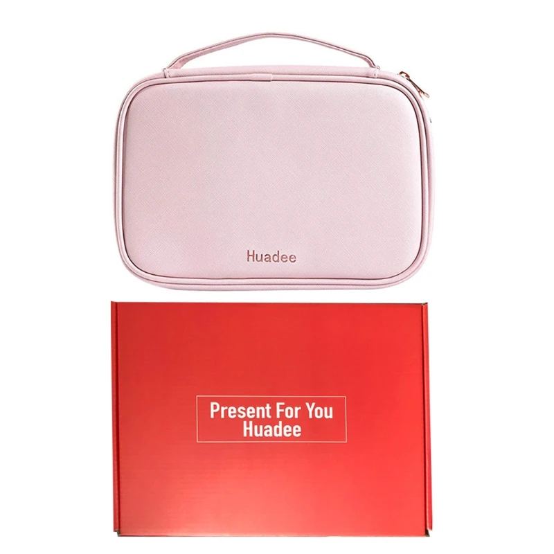 

Portable Travel Jewelry Box Zipper Storage Bag Necklace Earrings Rings Bracelet Organizer Display Carrying Case