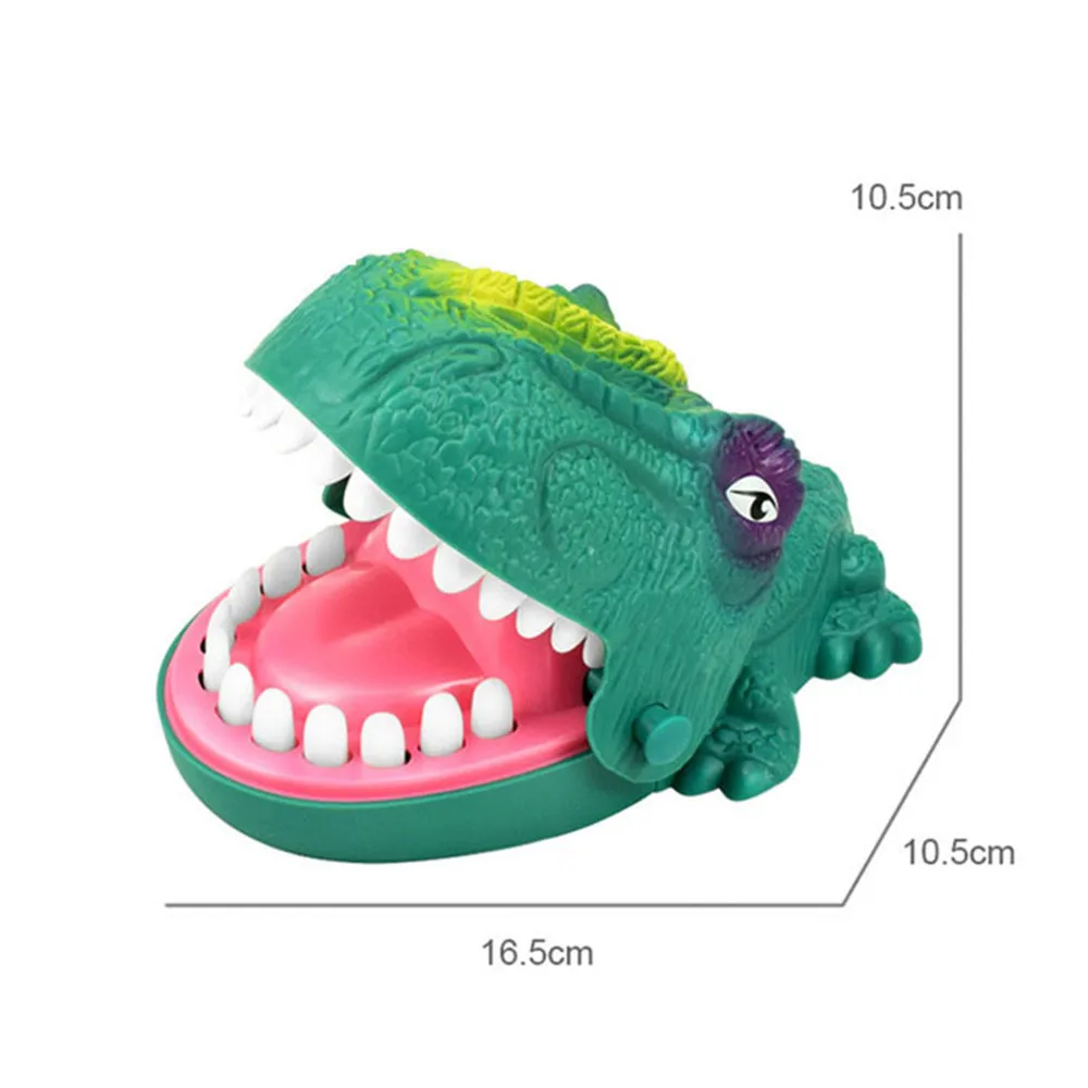 

Mouth Dentist Bite Finger Game Toy Funny Dinosaur Pulling Teeth Bar Games Toys For Children Interactive Novelty Gag Trick Jokes