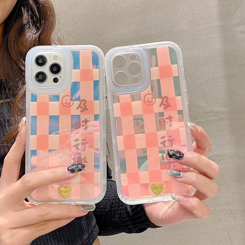 

Love laser instant fun for iphone 13promax mobile phone case iphone11xsmax female cute 12